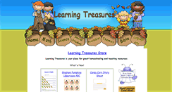 Desktop Screenshot of learningtreasures.com
